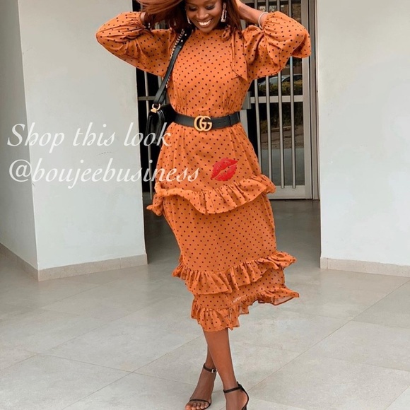 ZARA BNWT Polka Dot Dress with Ruffles - Picture 1 of 9